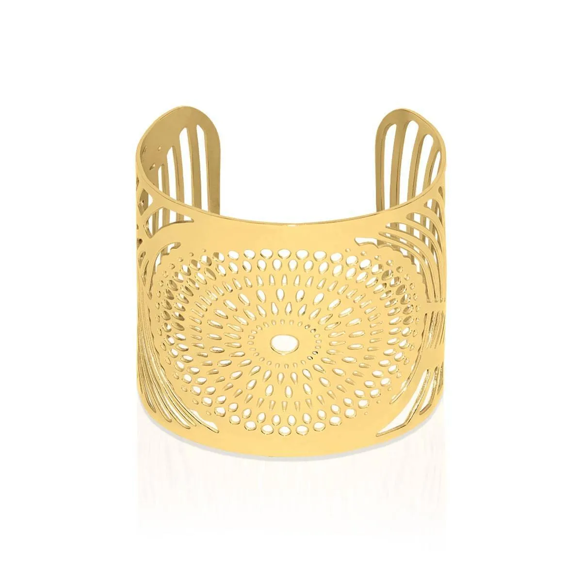 18k Gold | Sunrise | Laser Cut Cuff