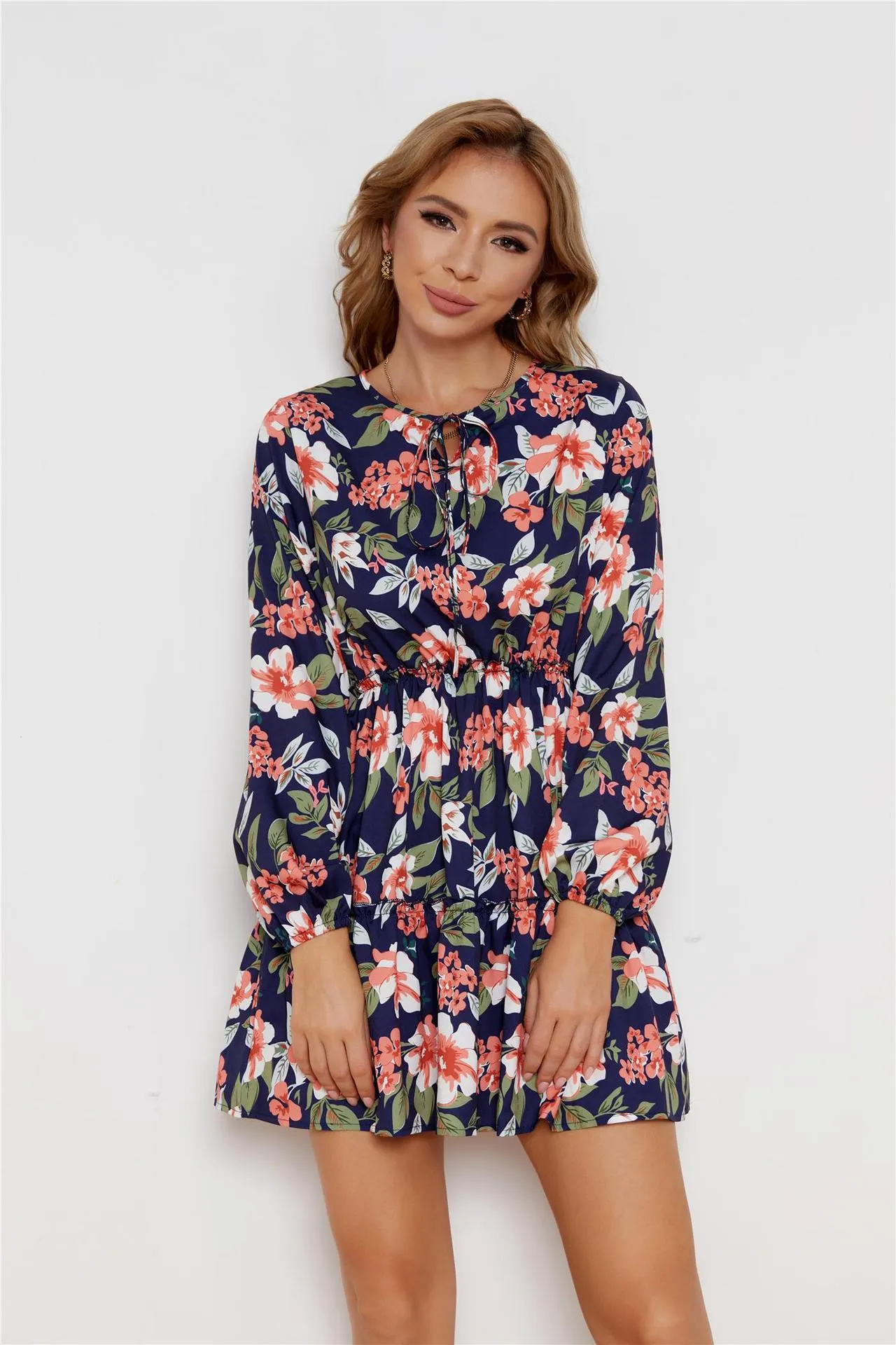 Aleyna Floral Ruffle Tiered Dress - FINAL SALE