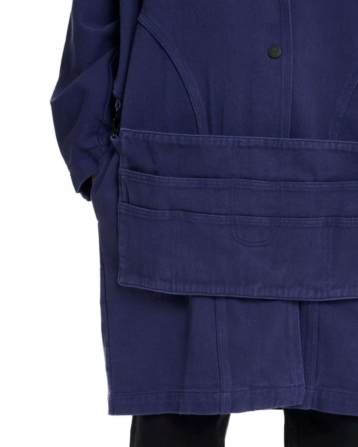 Apron Coat - Navy