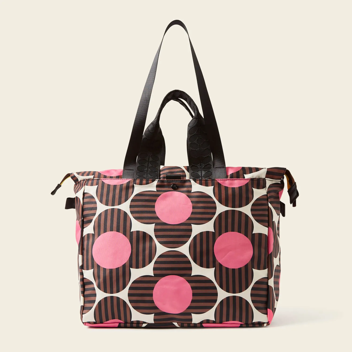 Axis Tote - Striped Flower Azalea