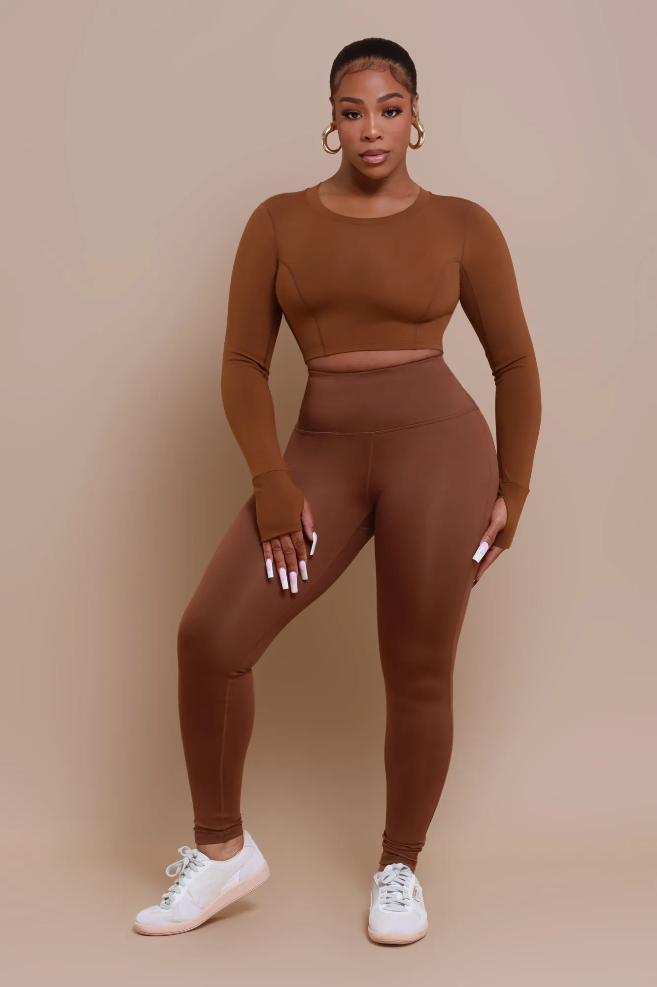 Better Half NUW Eco Friendly Leggings - Cocoa