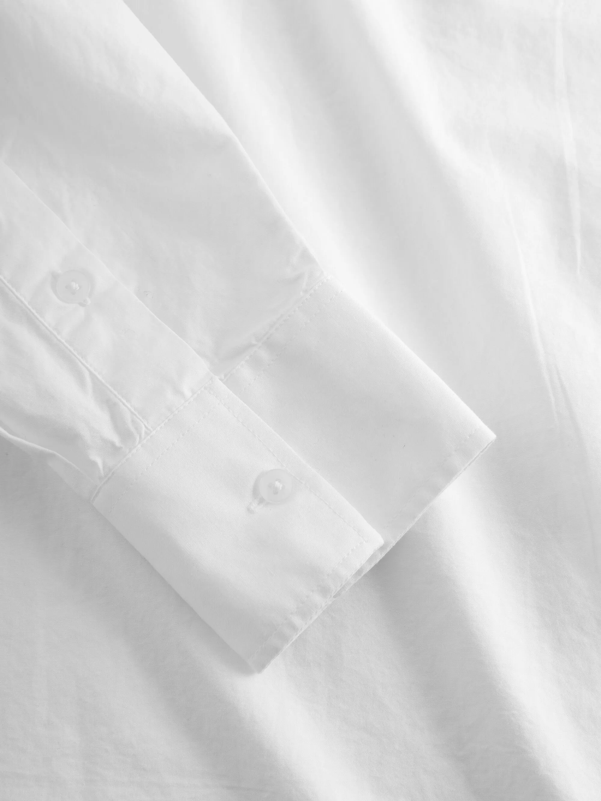 Boxy poplin Shirt - Bright White