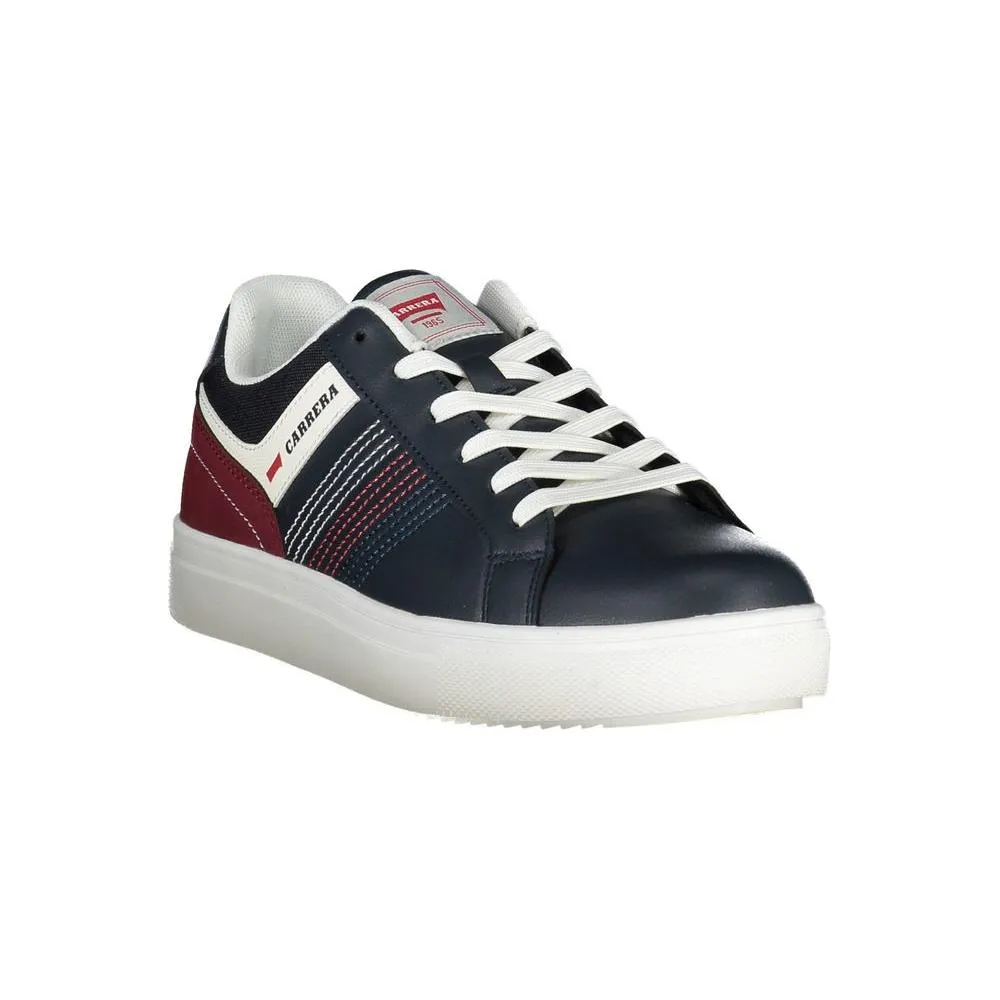 Carrera Blue Eco Leather Men Sneaker