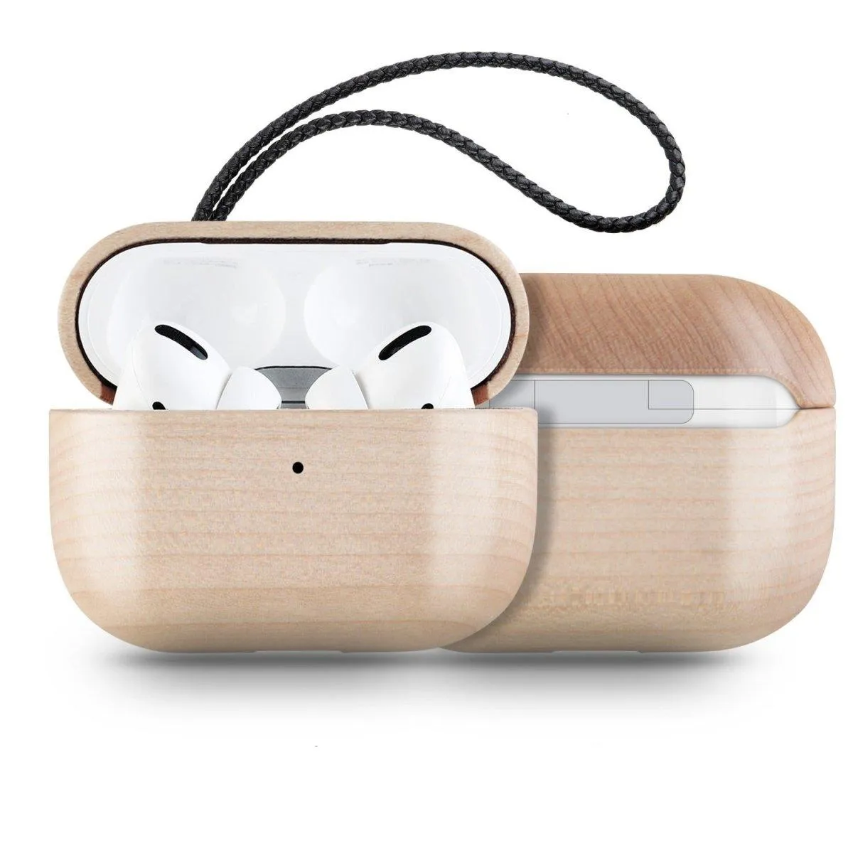 Destino Wooden Wireless Charging AirPods Case