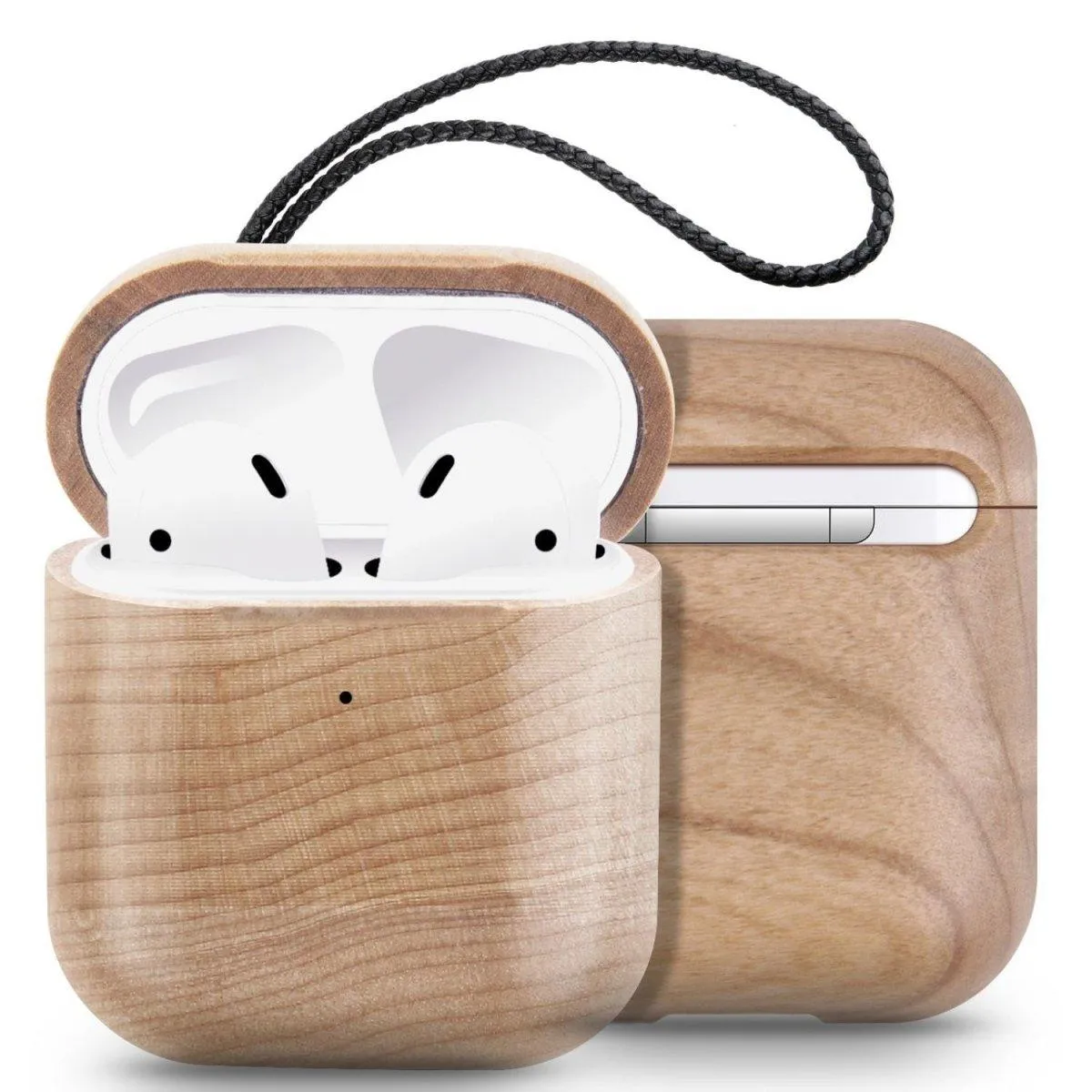 Destino Wooden Wireless Charging AirPods Case