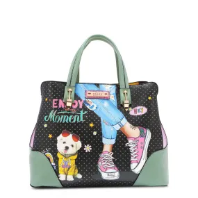 ENJOY EVERY MOMENT SATCHEL BAG