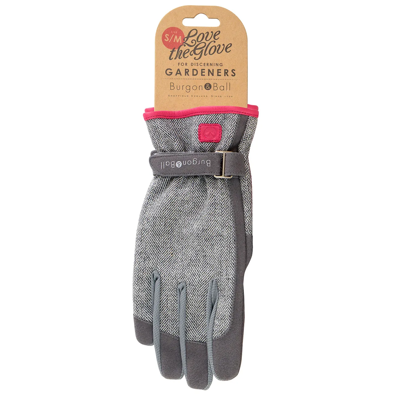 Love The Glove - Grey Tweed S/M