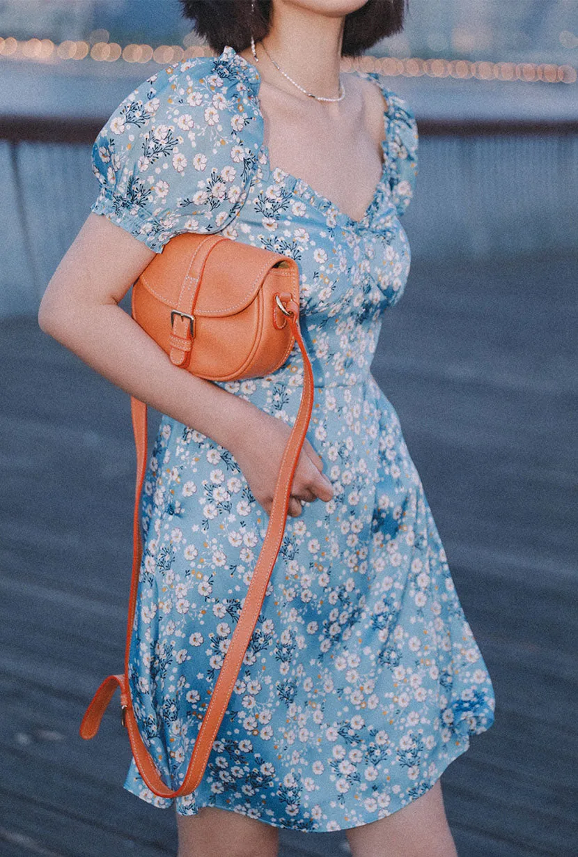 Maisy Dress - Blue Floral