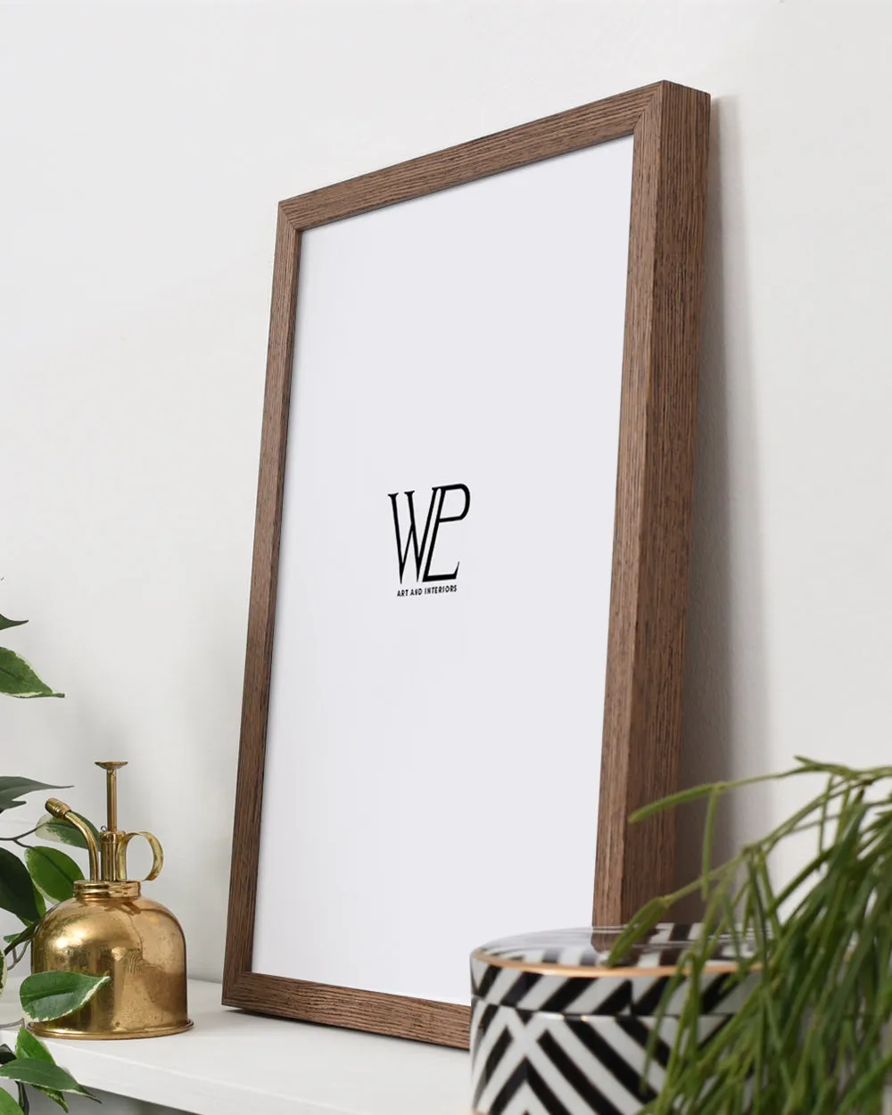 Premium Light Walnut Picture Frame, A5 Size Photo Frame