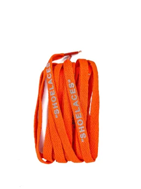 "Shoelaces 3m Reflective" Off-White style flat lace (Multiple colour options) by TGLC